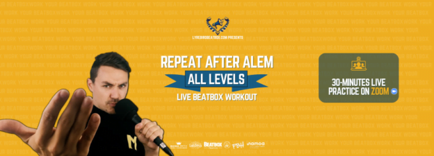 Repeat after Alem – Live Beatbox Workout – All Levels