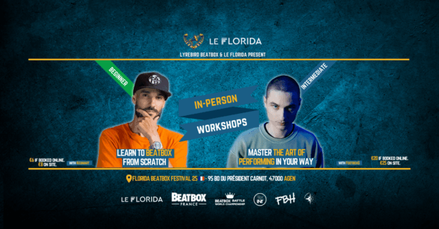 Florida Beatbox Festival 25 – Beatbox workshops for all levels